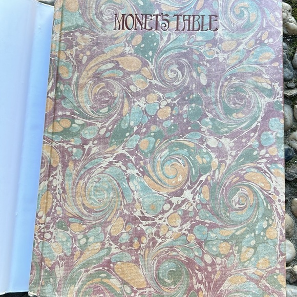 VTG 1989 "Monet's Table: The Cooking Journals of Claude Monet" Hardback Book - Picture 3 of 16